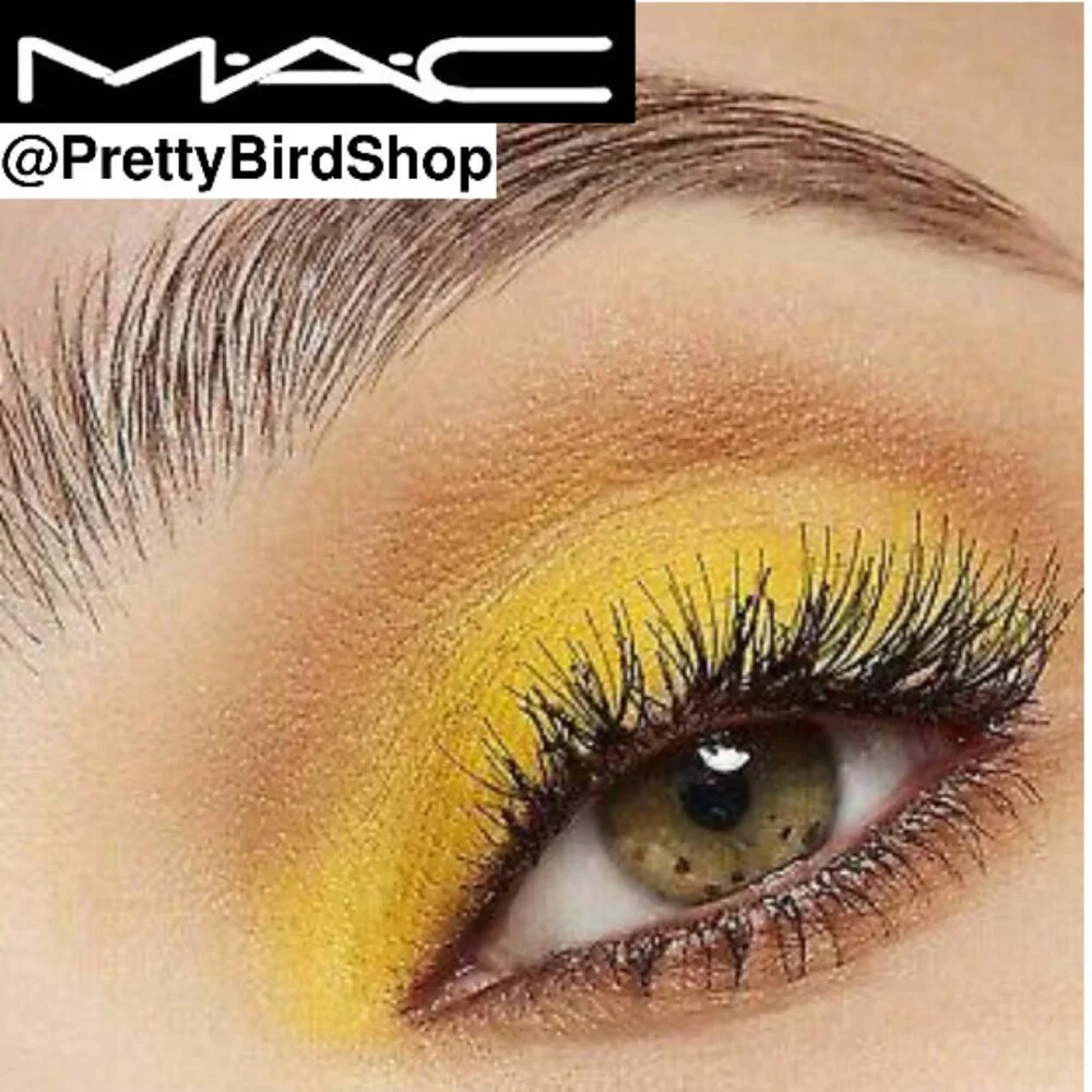 MAC CHROME YELLOW eyeshadow NIB last one!